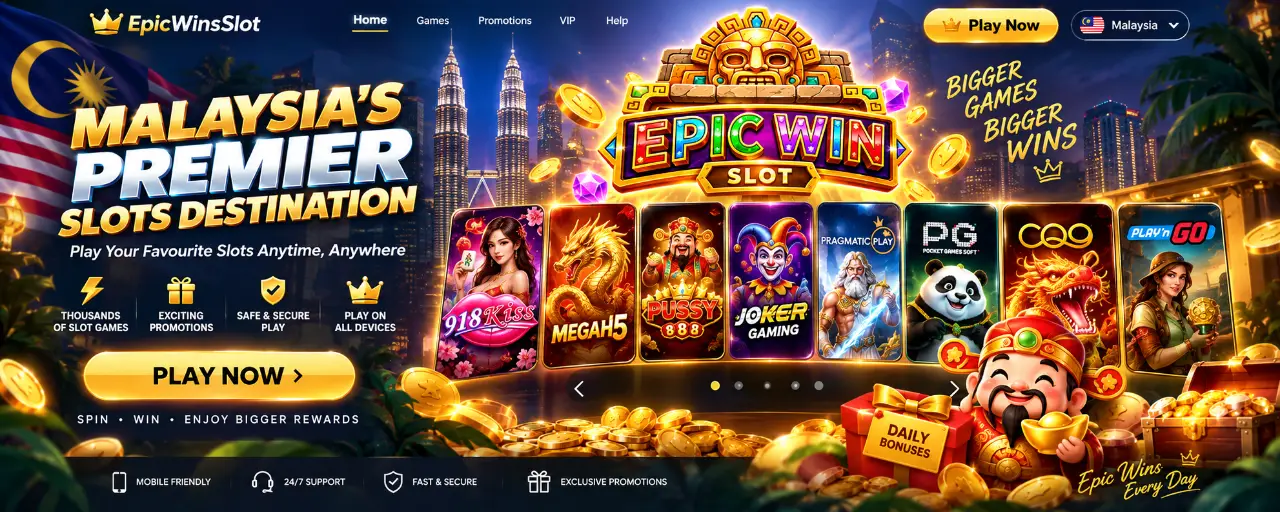 Master Malaysian Online Slots Today — top epic wins slot